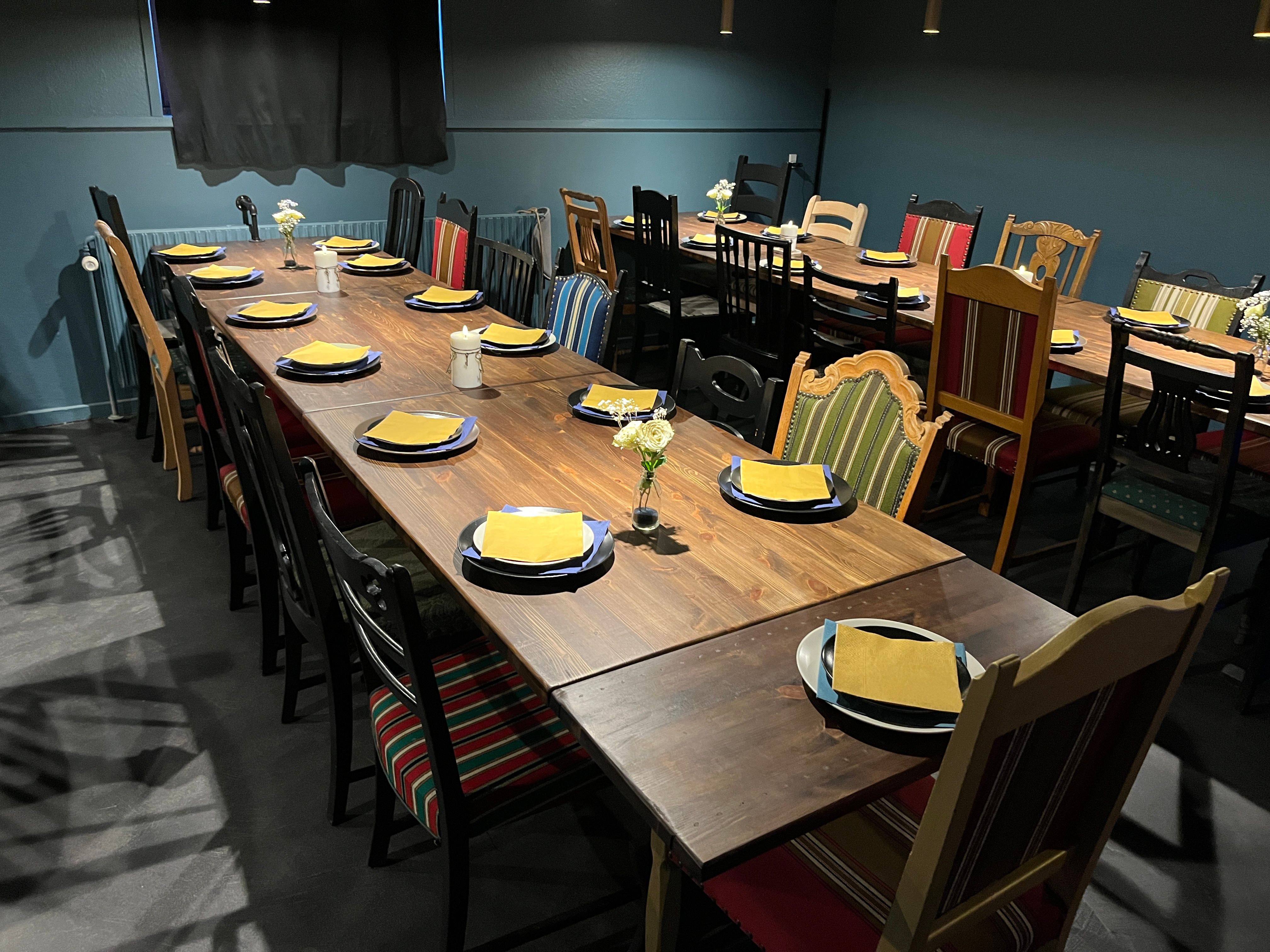 Lounge room at Escape Games Stilling
